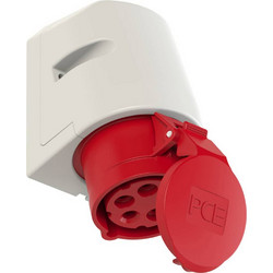 ΠΡΙΖΑ ΤΟΙΧΟΥ ΘΗΛΥΚΗ 5P 16A IP44 115-6 PCE (ΣΕΤ ΜΕ 5)
