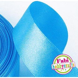 Κορδέλα Fabi Σατέν 15mm x 50y Τυρκουάζ
