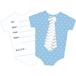 Προσκλήσεις Πάρτυ Μπόμπιρας - Baby Boss (6 τμx) | PF-ZKLB, bal-PF-ZKLB-baby-boss