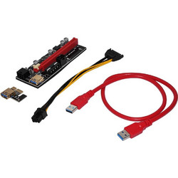 Makki Mining Riser PCI Express 1x to 16x - 270uf - -SR139-270 - (MAKKI-SR139-270)