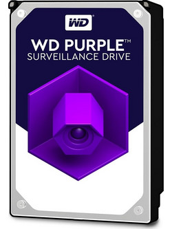 Western Digital Purple 1TB HDD Σκληρός Δίσκος 3.5" Sata 3 5400rpm με 64MB Cache WD10PURZ