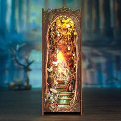 Cutebee Τhe Grace of the Forest 3D Book Nook DIY 89 Κομμάτια 21.7cm