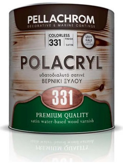 Pellachrom Polacryl 331 Βερνίκι Ξύλου Satin 2.5lt