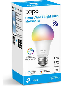 Smart Wi-Fi Light Bulb, Multicolor E27 Base (Tapo L530E)