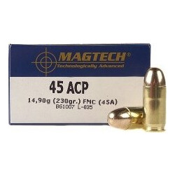 ΣΦΑΙΡΕΣ Magtech Sport Ammunition 45 ACP 230 Grain Full Metal Jacket