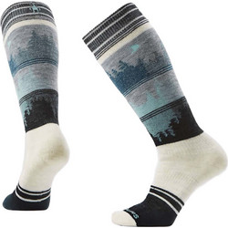 Smartwool - W Snowboard Twilight Vista Over The Calf Socks Moon Beam