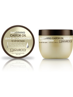 Giovanni Smoothing Castor Oil Leave In Conditioner Κρέμα για Επανόρθωση 340ml