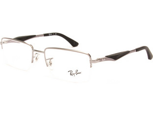Ray-Ban RB6285 2502 Ανδρικός Σκελετός Γυαλιών Οράσεως Μεταλλικός Ασημί