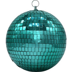 Disco χριστουγεννιάτικη μπάλα σε πράσινη απόχρωση 20 εκ