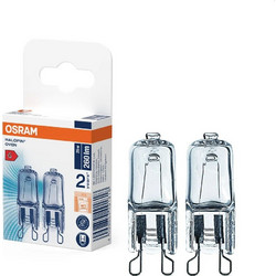 Λαμπτήρας Φούρνου G9 αλογόνου Osram 230V 25watt 66725 2 τεμάχια