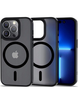 Bodycell Magsafe Back Cover Matte Black (iPhone 14 Pro Max)
