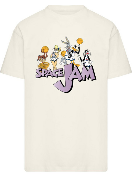Space Jam Group Oversize Tee sand