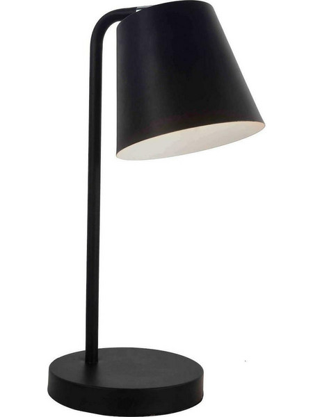 Viokef 4153101 Πορτατίφ Αφής E14 Μαύρο Φ25xΥ40cm