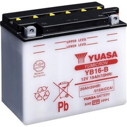 Yuasa Μπαταρία Μοτοσυκλέτας YB16-B 19Ah