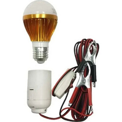 Λάμπα εργασίας LED 5W με τροφοδοσία μπαταρίας 12V και κροκοδειλάκια