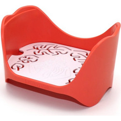 Lamazuna Incredible Bathroom Organiser - Hair Range (Red) One size