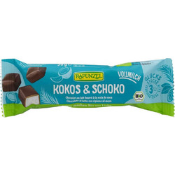Rapunzel Μπάρα Καρύδας με Σοκολάτα Γάλακτος 50g Rapunzel bar Καρύδας με Σοκολάτα Γάλακτος 50g