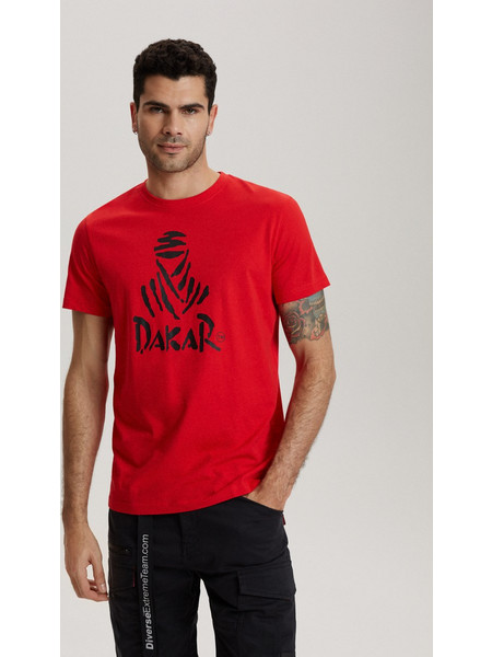 Dakar T-shirt με Τύπωμα DKR LOGO 1 - Red