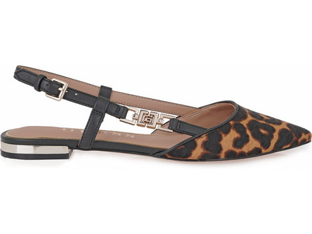 GUESS SLINGBACK V40637351J62 - ΤΑΜΠΑ ΛΕΟΠΑΡ ΠΟΝΥ FLTFRYLEP05