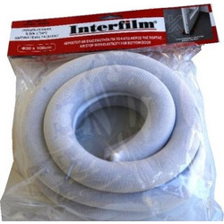 Αεροστόπ Πόρτας/Παραθύρου Interfilm Διπλό_1mx30cm_Λευκό
