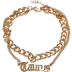 Zodiac Golden Anklet taurus