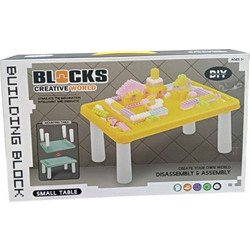 Σετ Πάγκος Κατασκευών DIY με Tουβλάκια