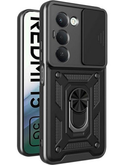 Bodycell Armor Slide Back Cover Black (Xiaomi Note 10 5G)