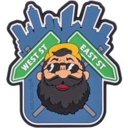 Σήμα Καουτσούκ Beardman Urban Patch Helikon-Tex Μπλε