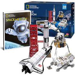 Puzzle CubicFun National Geographic Space Mission 3D 80 Κομμάτια