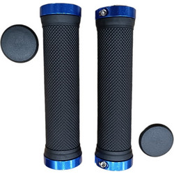 CROSSER G-225 ΧΕΙΡΟΛΑΒΕΣ ΠΟΔΗΛΑΤΟΥ ΜΤΒ ΜΕ LOCK 125mm BLACK/BLUE