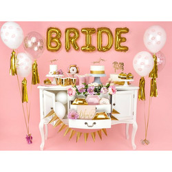 Mini Μπαλόνι χρυσό Bride (5 τεμ) 9090-9090