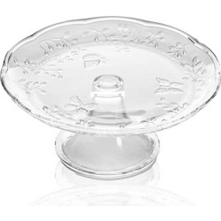Τουρτιέρα Με Πόδι Cam 280TMA2243 28x28x13cm Clear Hermia Γυαλί