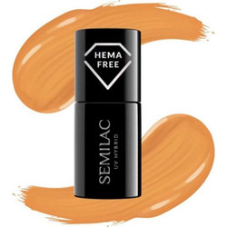 Semilac Golden Hour Orange 416 Ημιμόνιμο Βερνίκι Νυχιών 7ml