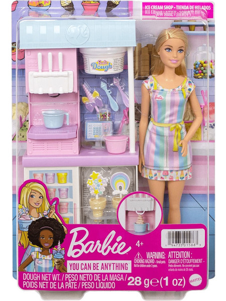 Mattel Barbie You Can Be Anything Εργαστήριο Παγωτού