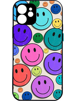 CUSTOM Colorful Faces - iPhone 15 Pro Max Premium σκληρή θήκη (πλαστικό υψηλής ποιότητας, high definition colors)