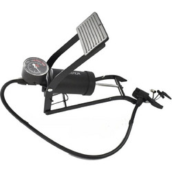 Τρόμπα Ποδιού με Μανόμετρο 7 Bar 100 PSI με 3 Βελόνες - Κατάλληλη για Μπάλες, Ποδήλατο, Αυτοκίνητο, Στρώματα 37975