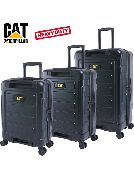 CAT 83795 Σετ Βαλίτσες 3τμχ Μαύρες