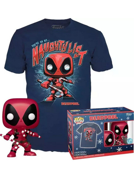 Funko Pop! Tee (Adult) Deadpool - King Deadpool T-Shirt (S)