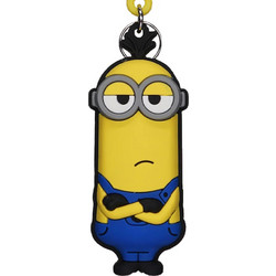 Minions - Kevin - Soft Touch Bagclip Keychain