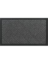 HOME USE πατάκι εισόδου HUH-0212, αντιολισθητικό, 60x40cm, 5mm πάχος, γκρι
