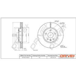 Dr!ve+ Δισκόπλακα - DP1010.11.0624
