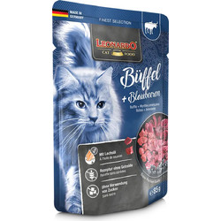 Leonardo Adult Grain Free with Buffalo & Blueberries in Gravy 85gr