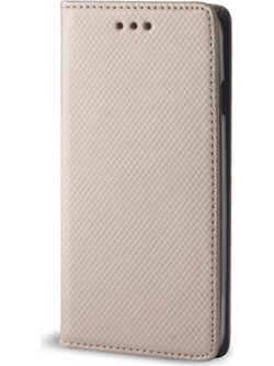 Υφασμάτινη Μαγνητική Θήκη Book Style για Xiaomi Redmi 15 - Χρυσό