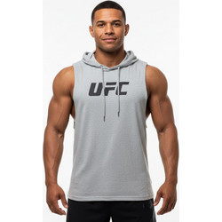 ΑΜΑΝΙΚΟ UFC Με κουκούλα Γκρι Με Μαύρο Logo 21013 (H&S)