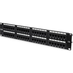 Safewell Patch Panel Rack 2U 48 Θυρών UTP