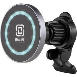 OBAL:ME MagNetix Aura Wireless Car Charger Mount 15W Black