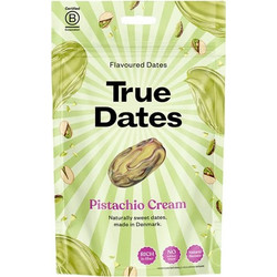 True Dates Pistachio Cream Σνακ Χουρμάδων με Επικάλυψη από Φιστίκια, 100g