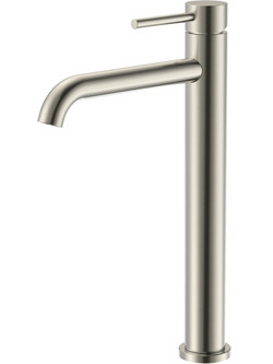 Μπαταρία νιπτήρα υψηλή επιτραπέζια REA Brushed Nickel PVD 2045004258