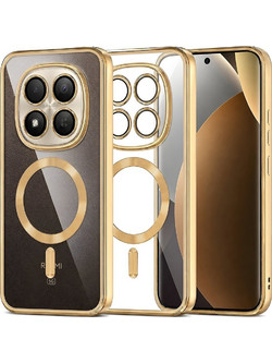 Techsuit - Luxury Crystal Magsafe - Xiaomi Redmi Note 15 Pro+ 5G / Poco M8 Pro 5G - Gold