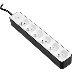 Tracer Zebra Πολύπριζο 6 Θέσεων με Καλώδιο 1.5m TRALIS46259